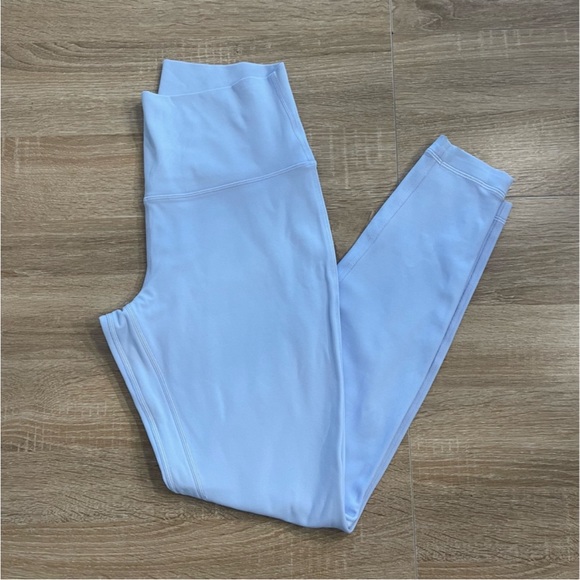 Lululemon Women’s Double Lined Align 28” Full Length Leggings-Size 10-Lilac - Picture 3 of 5